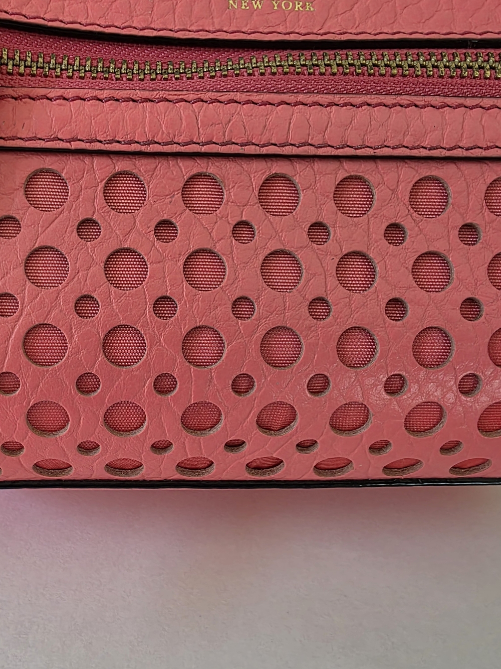 Kate Spade Perri Lane Looloo Vibrant Peony Pink Crossbody - Picture 8 of 13